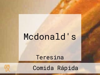 Mcdonald's