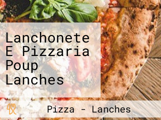 Lanchonete E Pizzaria Poup Lanches