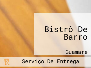 Bistrô De Barro