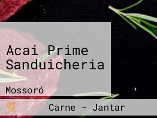 Acai Prime Sanduicheria