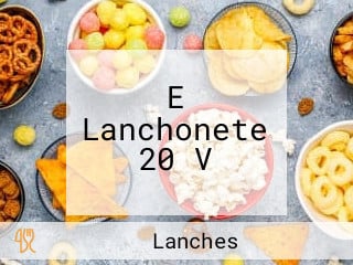 E Lanchonete 20 V