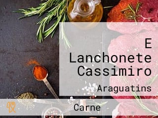 E Lanchonete Cassimiro