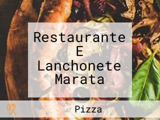 Restaurante E Lanchonete Marata