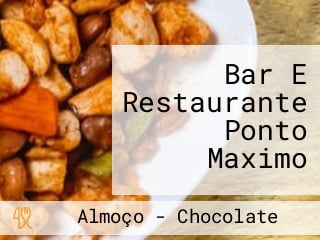 Bar E Restaurante Ponto Maximo