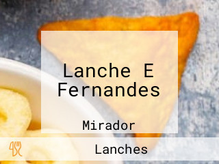 Lanche E Fernandes