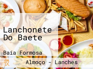 Lanchonete Do Baete