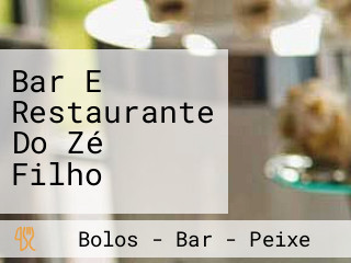 Bar E Restaurante Do Zé Filho