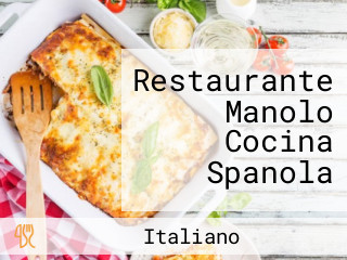 Restaurante Manolo Cocina Spanola