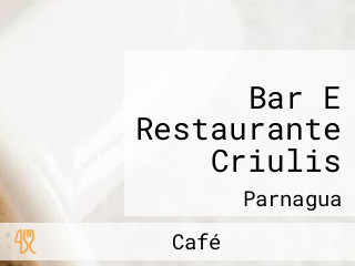 Bar E Restaurante Criulis