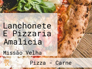 Lanchonete E Pizzaria Amalicia