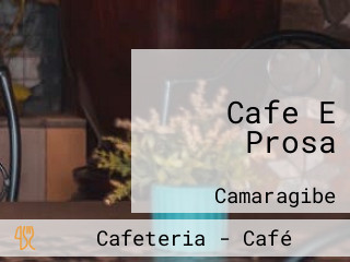 Cafe E Prosa