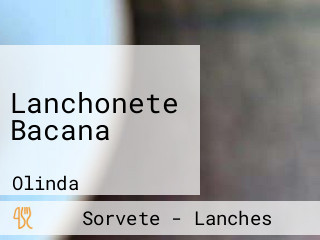 Lanchonete Bacana