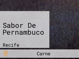 Sabor De Pernambuco