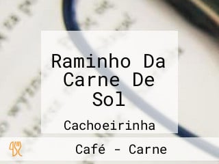 Raminho Da Carne De Sol