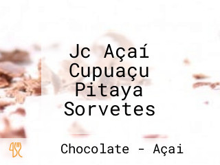 Jc Açaí Cupuaçu Pitaya Sorvetes