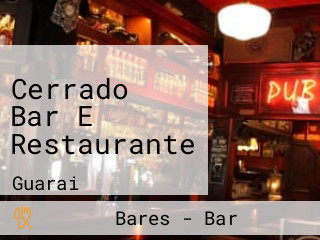 Cerrado Bar E Restaurante