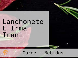 Lanchonete E Irma Irani