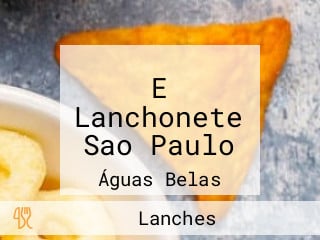 E Lanchonete Sao Paulo