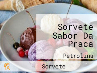 Sorvete Sabor Da Praca