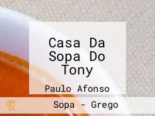 Casa Da Sopa Do Tony