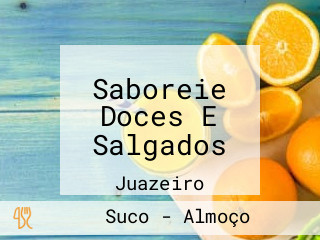 Saboreie Doces E Salgados