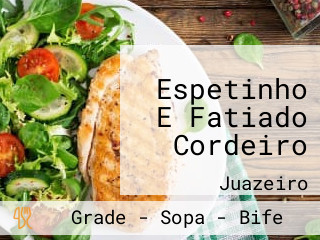 Espetinho E Fatiado Cordeiro