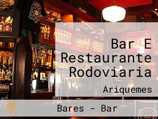 Bar E Restaurante Rodoviaria