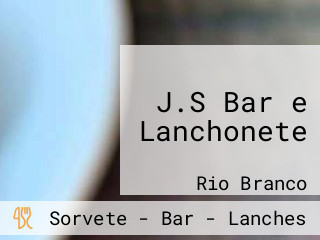 J.S Bar e Lanchonete