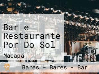 Bar e Restaurante Por Do Sol