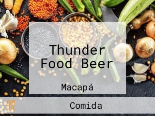 Thunder Food Beer