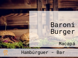 Baroni Burger