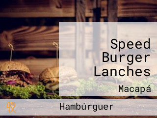Speed Burger Lanches