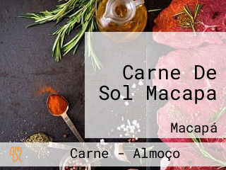 Carne De Sol Macapa