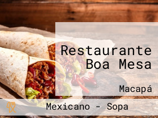 Restaurante Boa Mesa