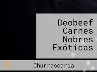 Deobeef Carnes Nobres Exóticas