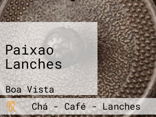 Paixao Lanches