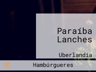 Paraíba Lanches