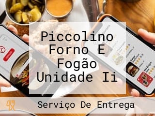 Piccolino Forno E Fogão Unidade Ii