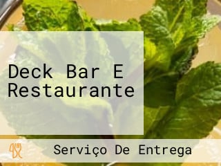 Deck Bar E Restaurante