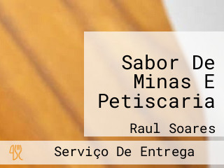 Sabor De Minas E Petiscaria