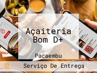 Açaiteria Bom D+