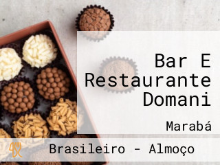 Bar E Restaurante Domani