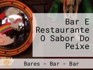 Bar E Restaurante O Sabor Do Peixe