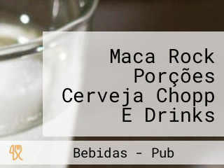 Maca Rock Porções Cerveja Chopp E Drinks Personalizados Caçador