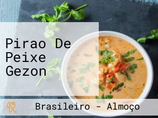 Pirao De Peixe Gezon