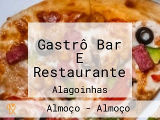 Gastrô Bar E Restaurante