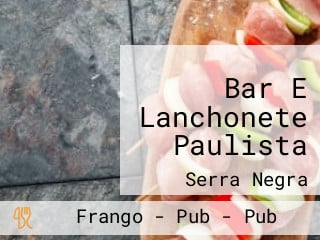 Bar E Lanchonete Paulista