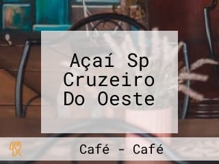 Açaí Sp Cruzeiro Do Oeste