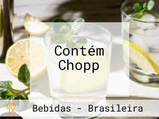 Contém Chopp