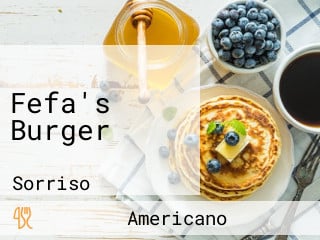 Fefa's Burger